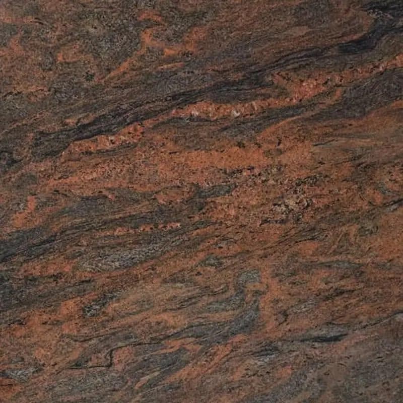 Red Multi granite slab