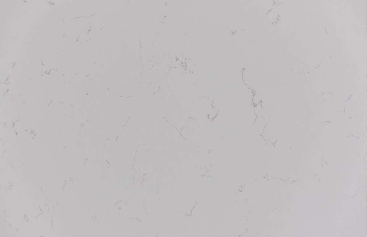 Carrara White quartz slab