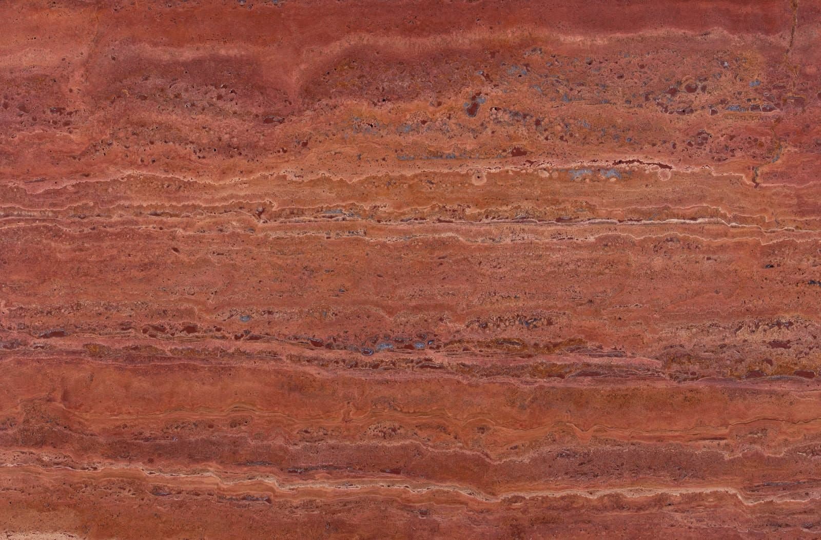 Travertino Rosso travertine slab